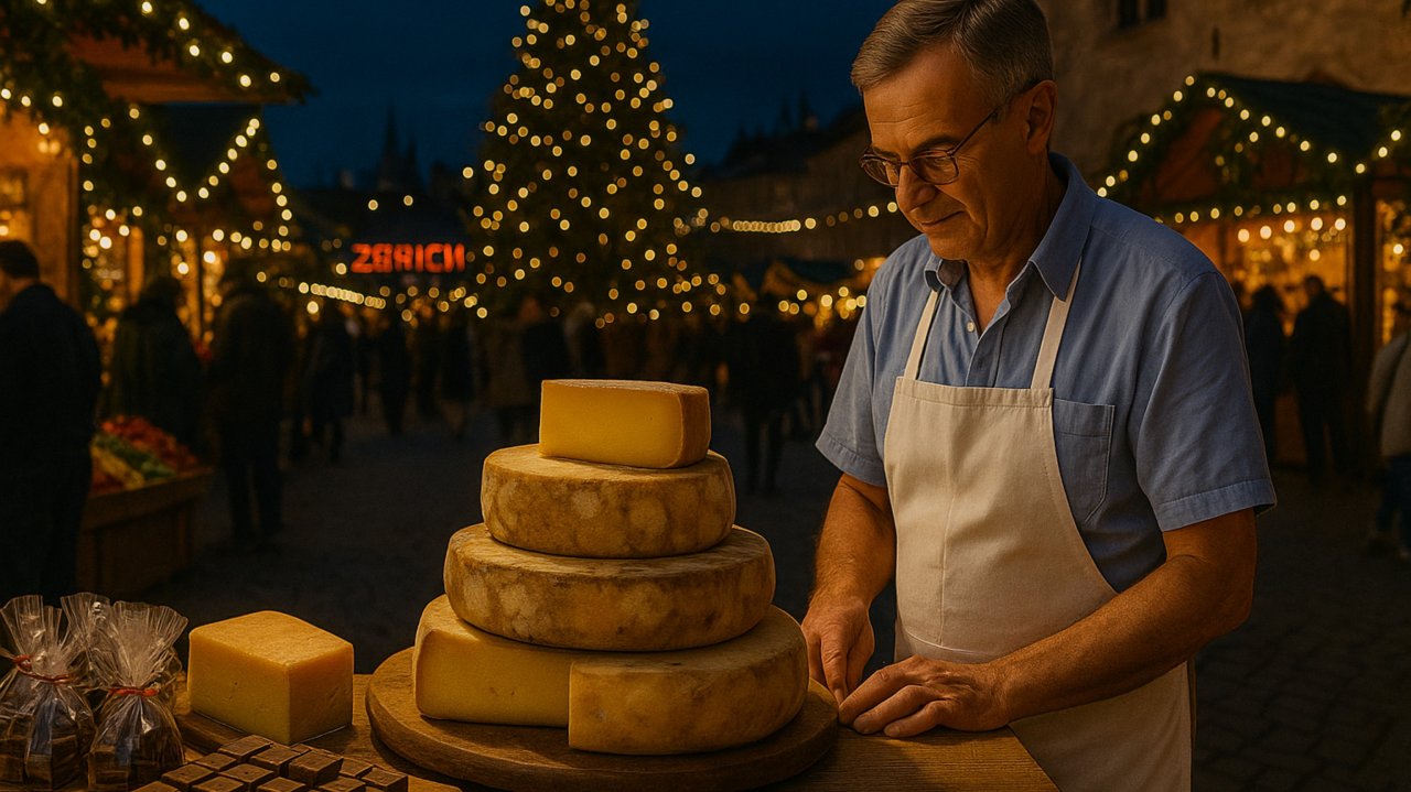 Цюрих, Швейцария 🎄 Самая красивая рождественская ярмарка и элегантный город Европы 4K