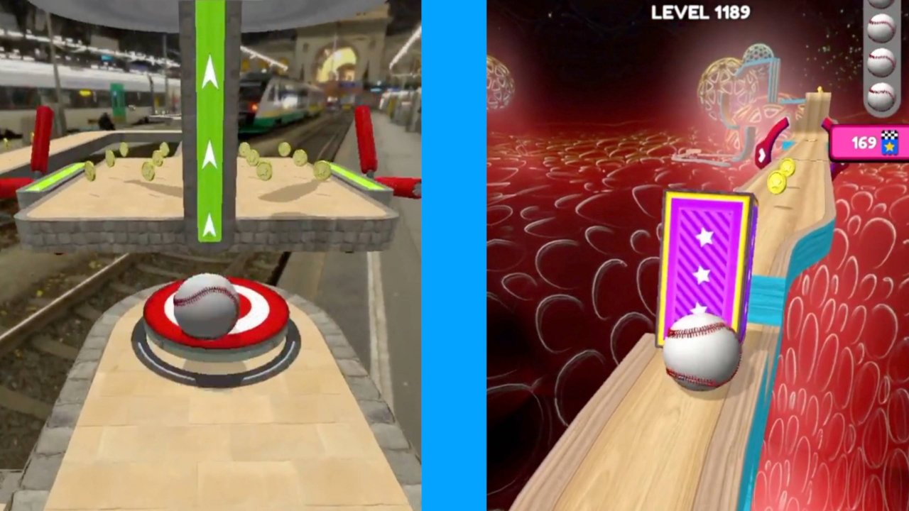 Going balls All Levels Gameplay IOS Android Going Balls level 1189 Speed run