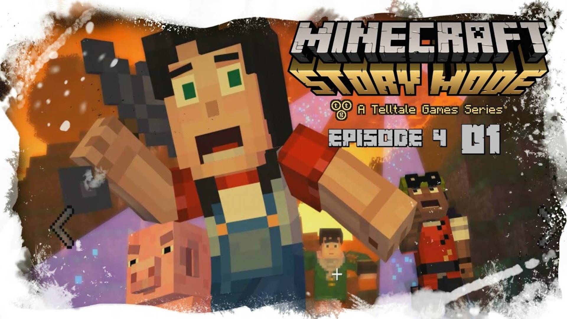 Прохождение Minecraft Story Mode Season 1 (#4 Между молотом и наковальней)