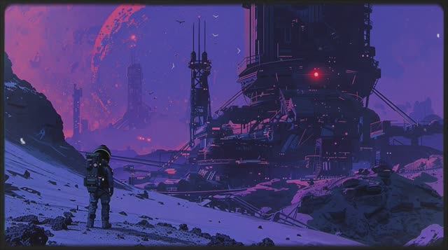 Theme： Mining Industry in Cloark 98 ｜ Perfect Ambient Music for Sleep, Focus & Meditation-(1076p30)