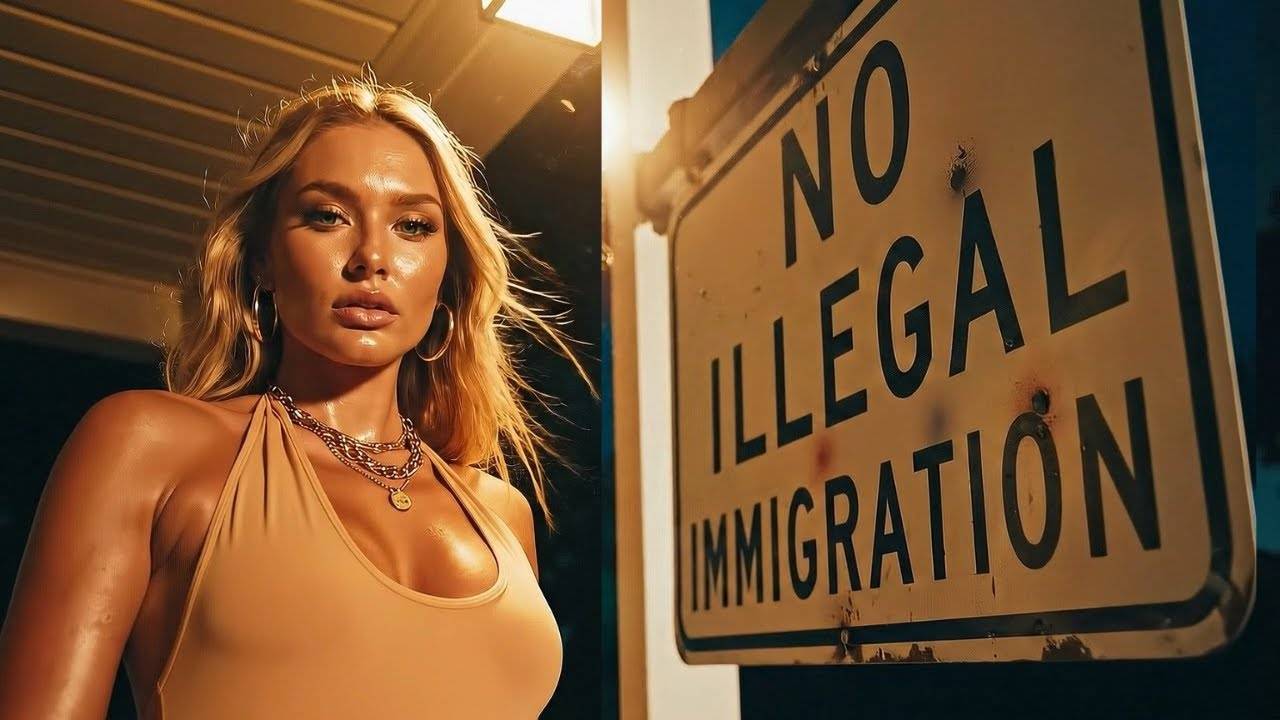 GET IN LINE (NO ILLEGAL IMMIGRATION)  - Six Gun Siren [Country Outlaw Rap]