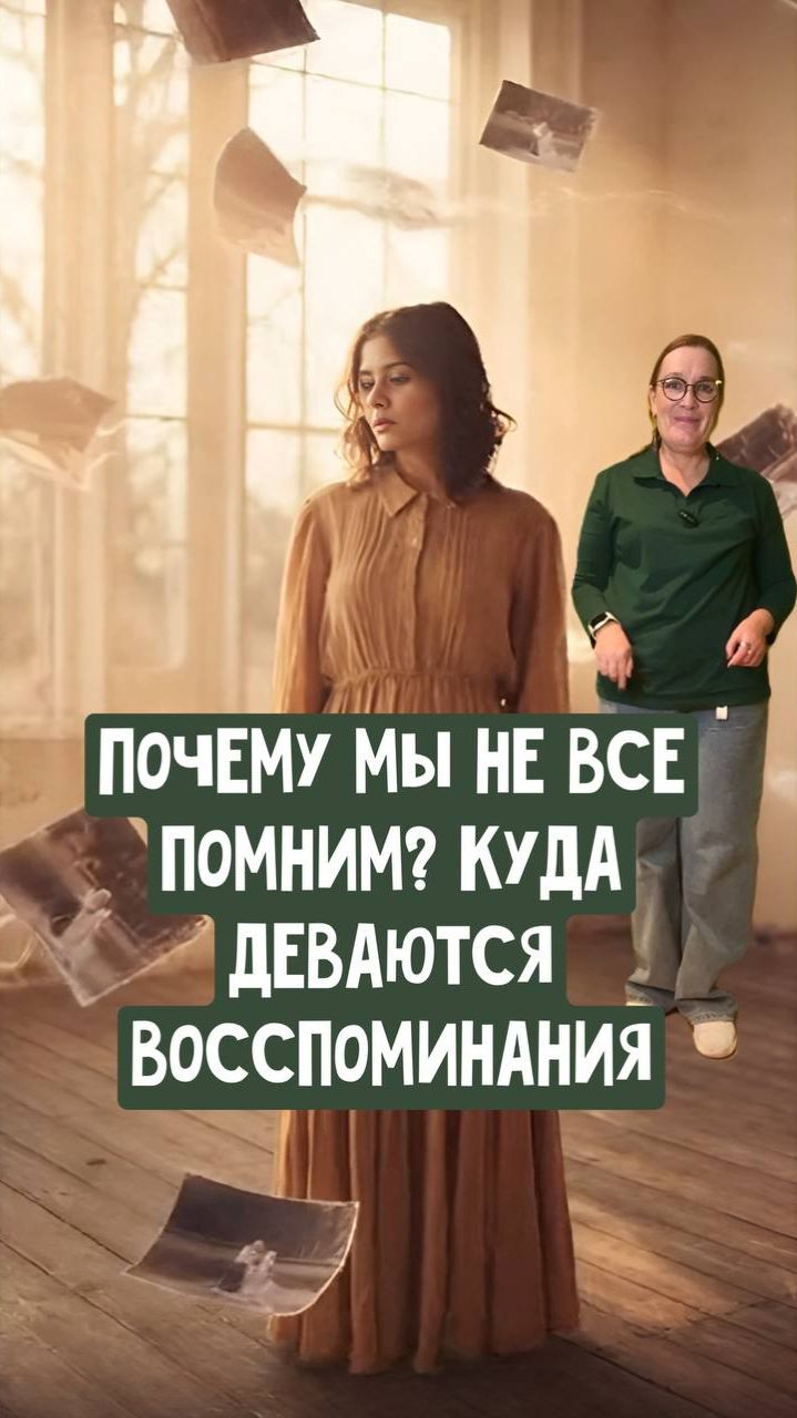 Почему мы не помним куда деваются воспоминания?