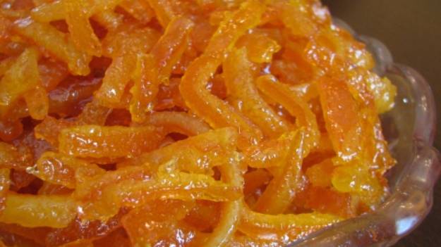 Цукаты из апельсиновых корок