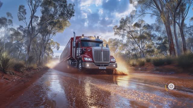 Truck World Australia - First Haul Симулятор Дальнобойщика Груз Трактор в Шахту