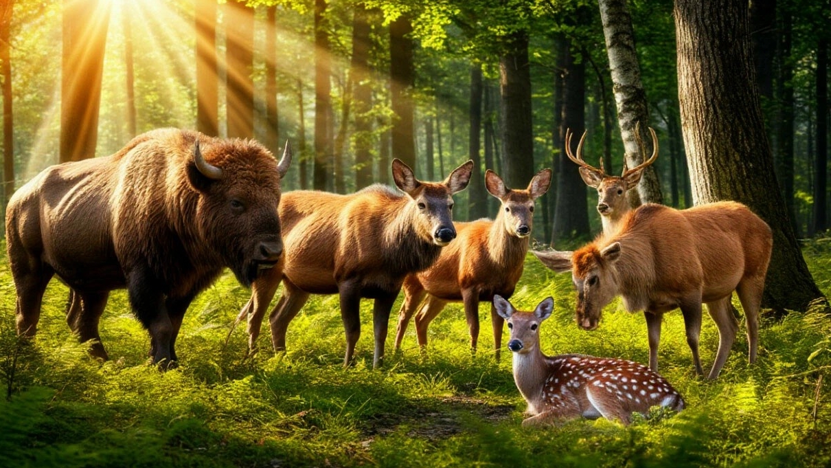 Животный мир : Хранители тайн леса