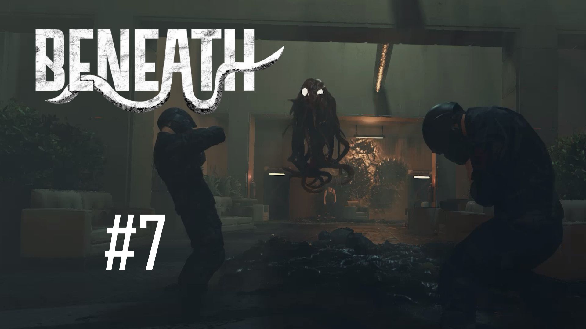 Beneath #7 - ЛЕТАЮЩИЙ КТУЛХУ//ПЕРВЫЙ БОСС