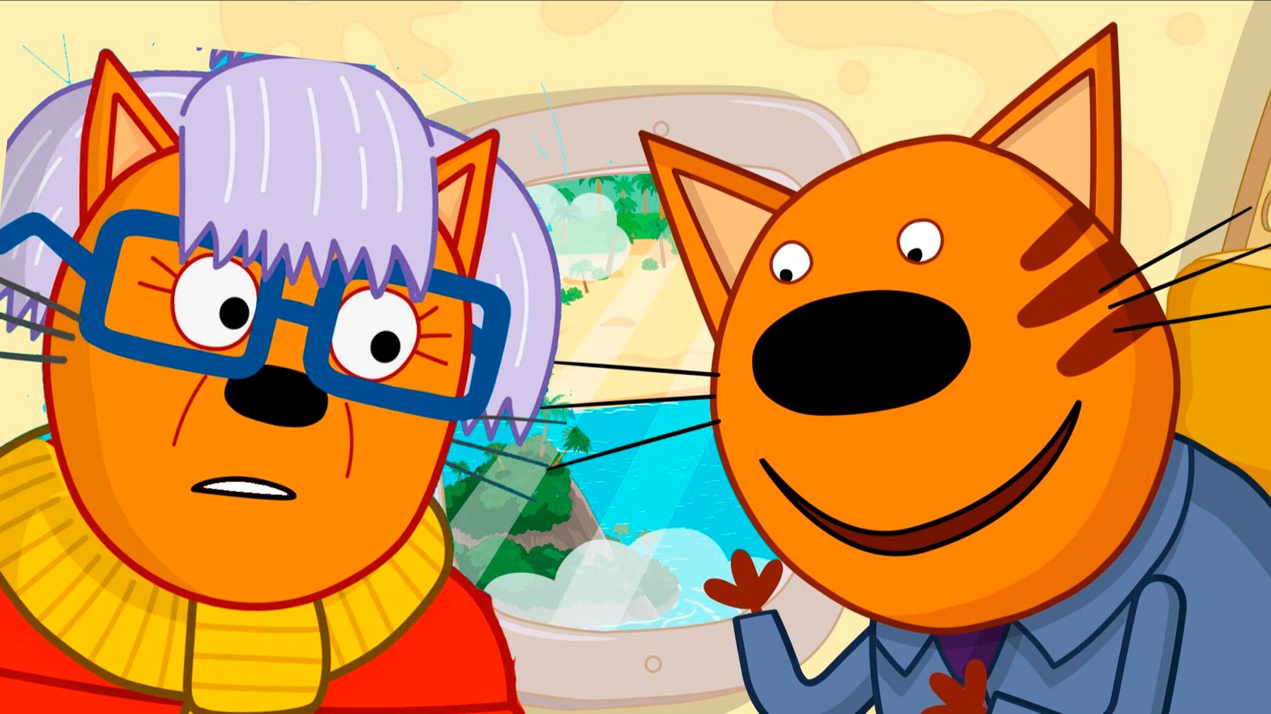 ТРИ КОТА - Мультик Три кота большая цель - Три кота для малышей