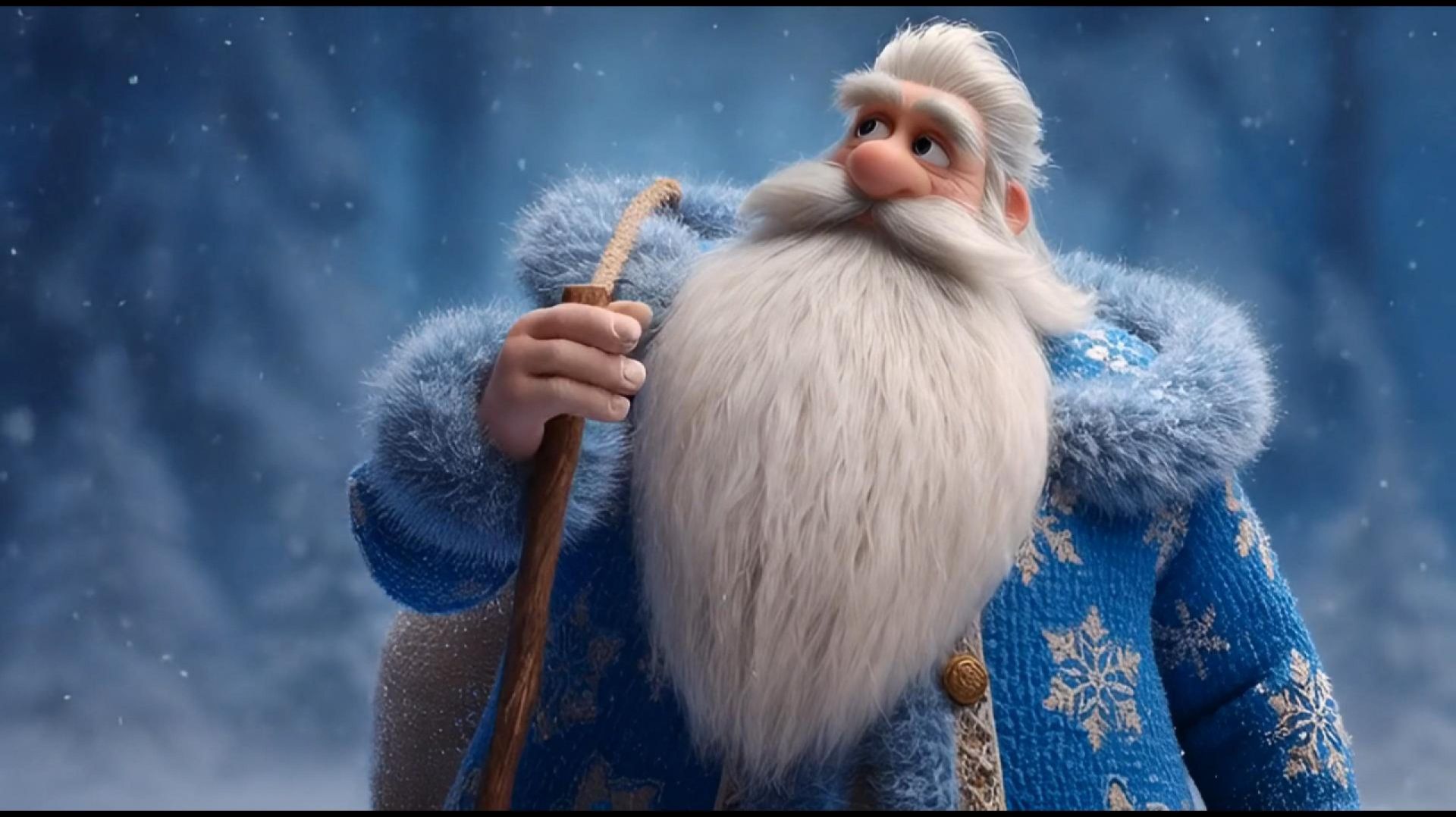 Новогоднее чудо в лесной деревне