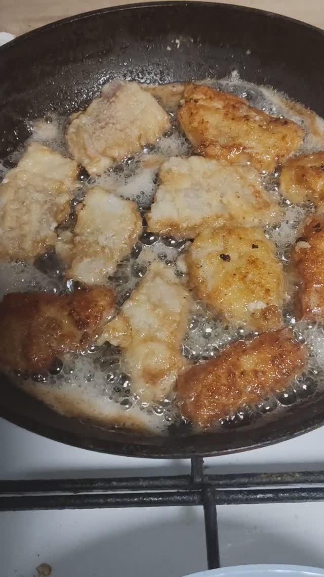 Наггетсы из филе минтая — простой рецепт на Зеленой даче в Карелии.