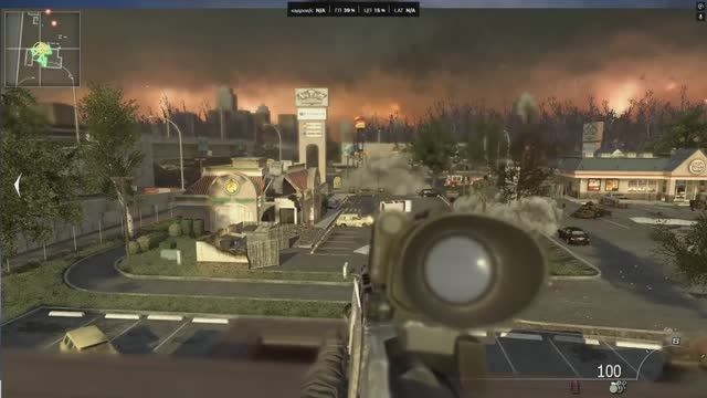 Modern Warfare 2 (CO-OP Mod) Кафе Бургер Заняли Точку для Защиты #5