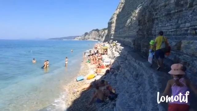 Утро на пляже Сосновка