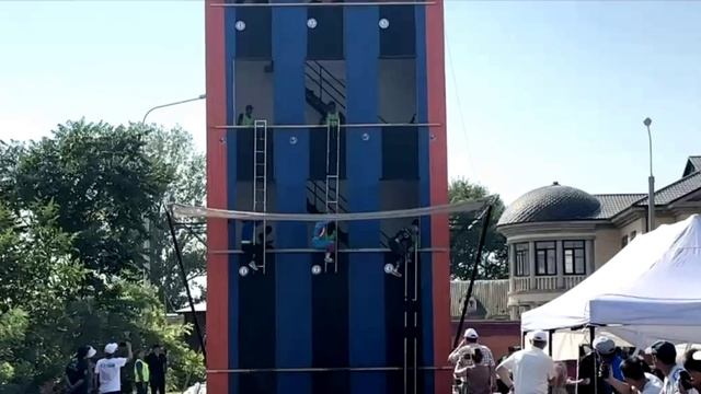 Соревнования среди пожарных