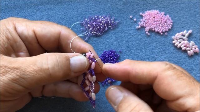 ✨Колье из бисера и бусин по схеме "Таити"✨