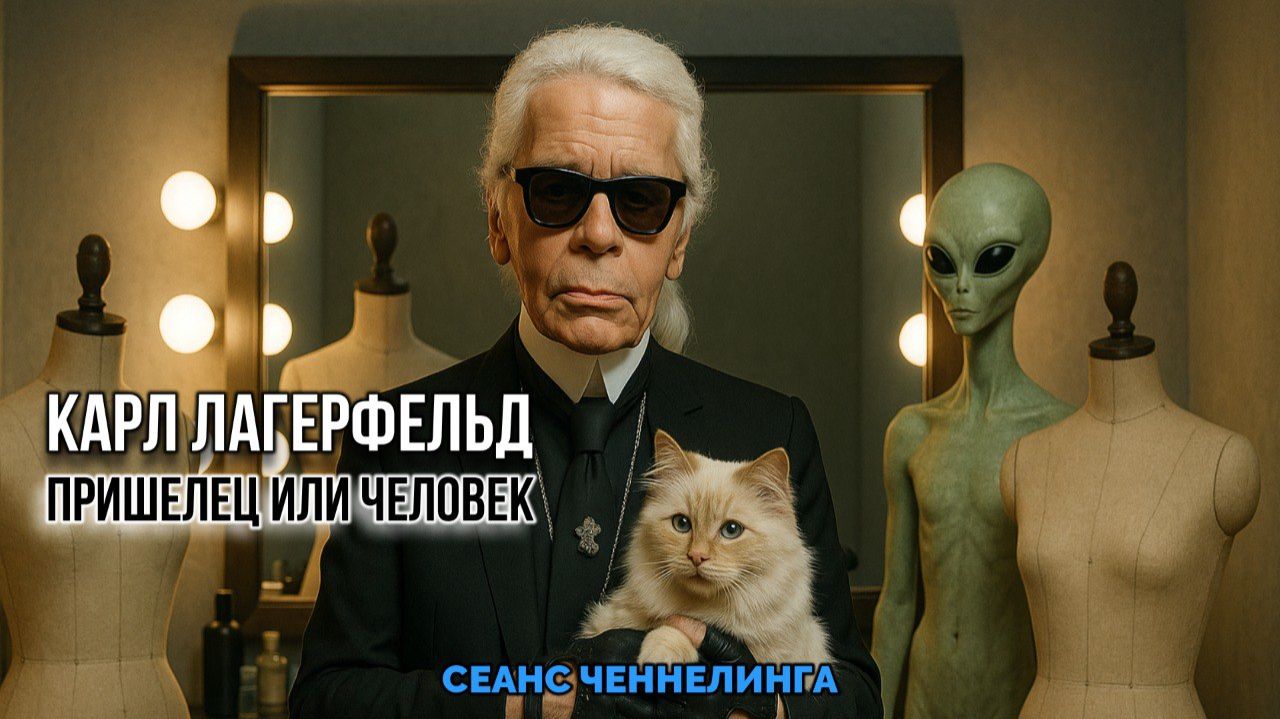 КАРЛ ЛАГЕРФЕЛЬД. ПРИШЕЛЕЦ ИЛИ ЧЕЛОВЕК?
