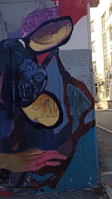 Граффити Екатеринбурга. В рамках фестиваля "Карт-бланш"- улица Карла Маркса