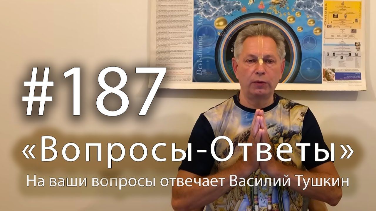 14.11.2025 - "Вопросы-Ответы" Выпуск #187 Е.М. Враджендра Кумар прабху отвечает на ваши вопросы