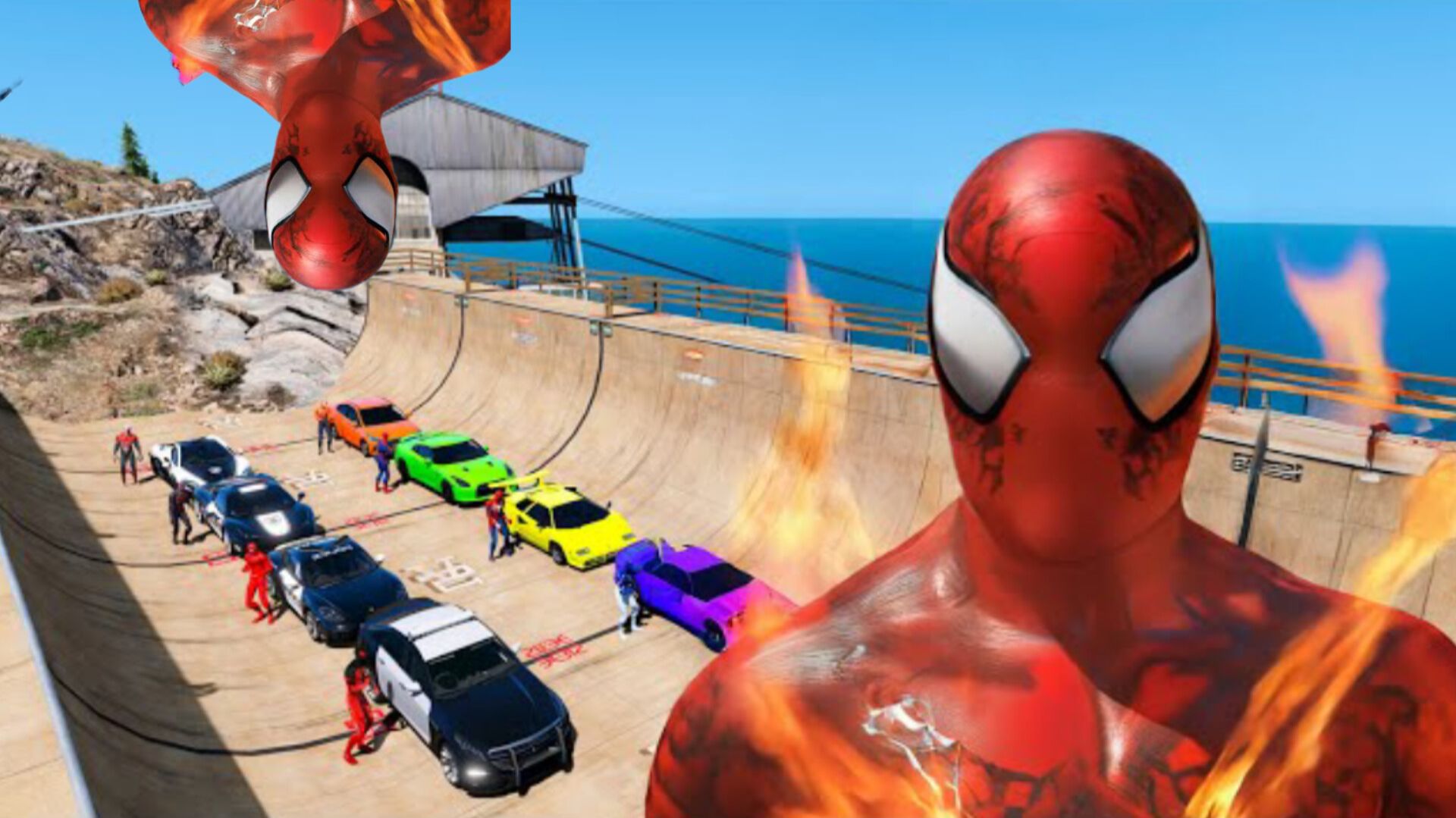 Мега ГОРКА: Кинг-Конг и атака акулы В ГТА 5