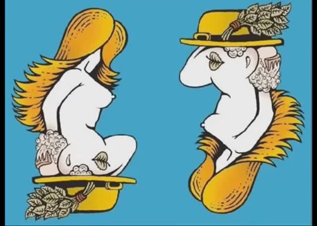 Прикольные картинки перевертыши (Часть 2). Видео от SAFa