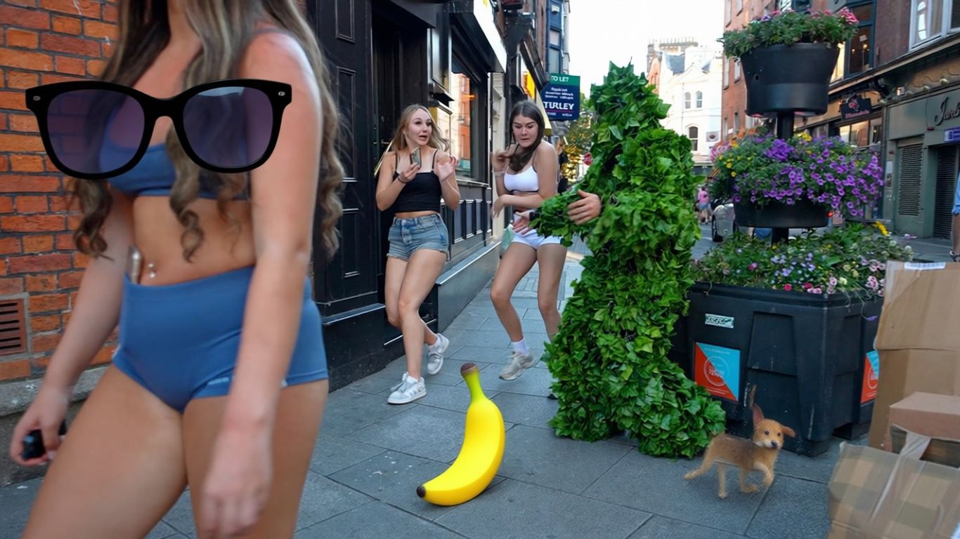 Самые безумные моменты,  Шутка бушмена