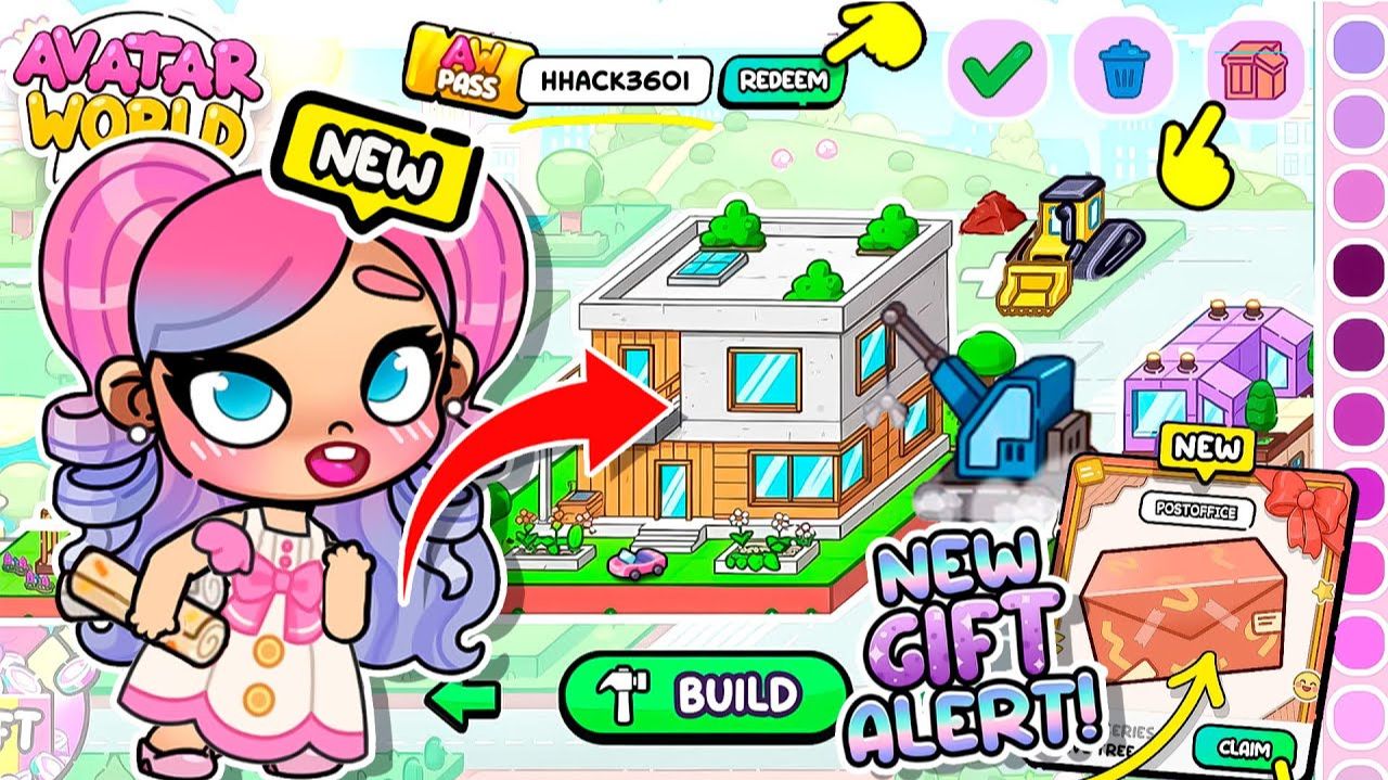 AVATAR WORLD ОБУСТРОЙСТВО САДА