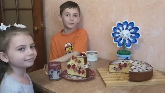 Пирог с клубникой ПРОСТОЙ РЕЦЕПТ ВКУСНОГО ПИРОГА