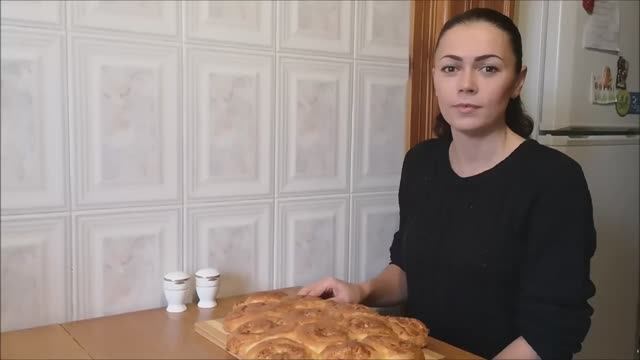 Пирог на кефире с моцареллой и зеленью НОВОГОДНЯЯ ЁЛКА