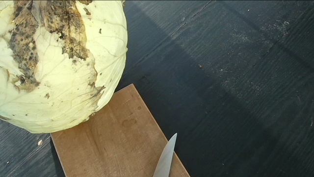 Хранение свежей капусты зимой