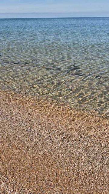 Азовское море. Крым, посёлок Заводское, 16 ноября 2025г.