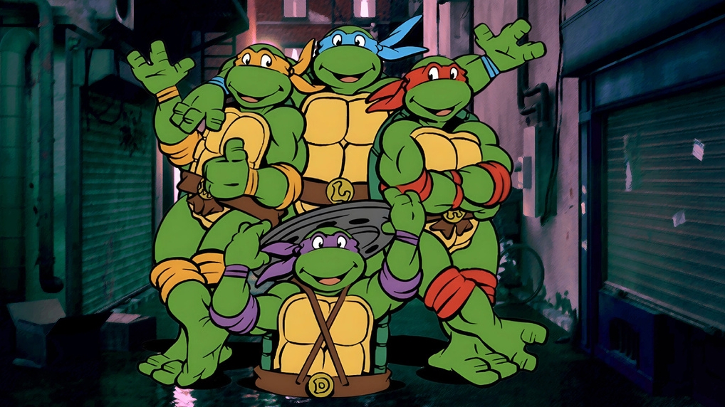 «Черепашки-ниндзя: Месть,проходим игру персонажем Донателло