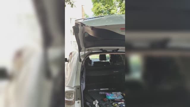 Mitsubishi Outlander 3 Газовые упоры багажника