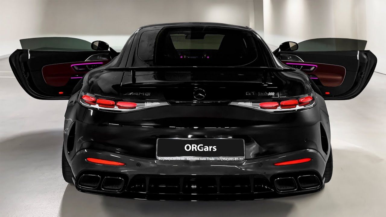 Mercedes-AMG GT 63 Pro 2026 года — звук, интерьер и экстерьер