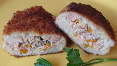 Котлеты из двух сортов рыбы