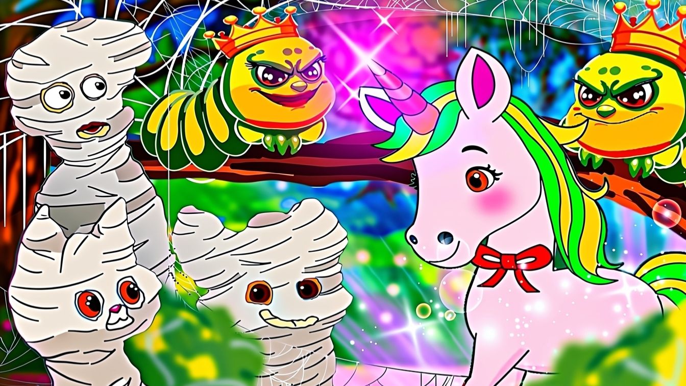 Единорожки и Гусеницы. Заколдованный Лес (5 серия) Мультики для малышей #сезонконтентаRUTUBE