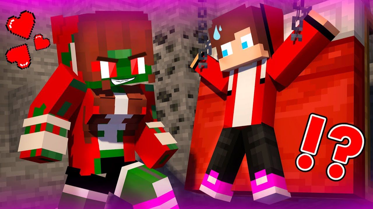 ЗОМБИ ДЕВУШКА ПОХИТИЛА Джей Джея!! - Анимация для Майнкрафта