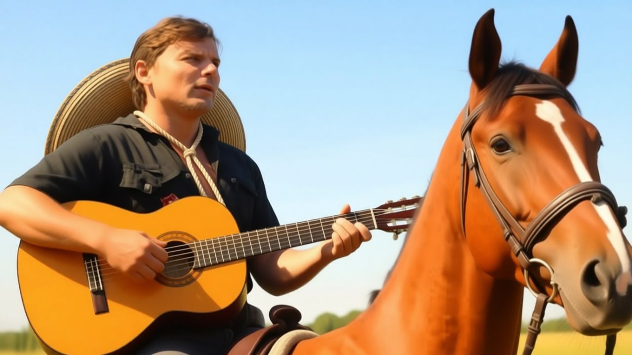 AI вариации на Сектор Газа - Еду Бабу Выручать (Flamenco)