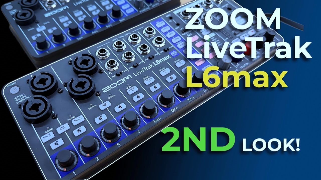 Zoom LiveTrak  L6 Max vs Original LiveTrak L6: 25 Differences!