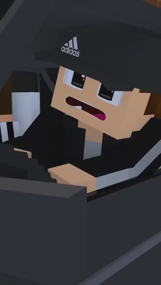 полиция забулила хулиганов в Майнкрафт (весёлая майнкрафт анимация)