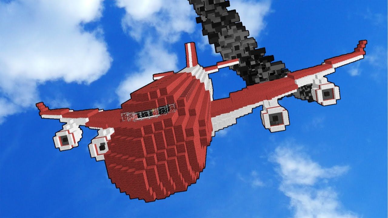 Как Выбраться Из Падающего Самолёта С Зомби В Minecraft