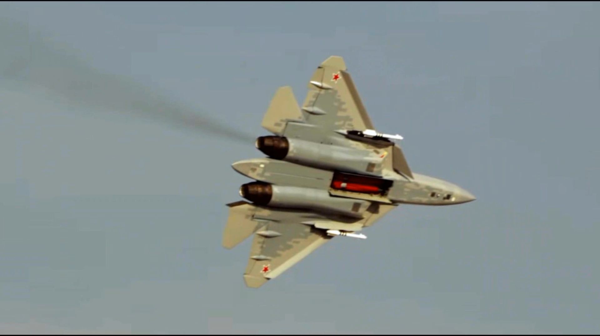 Су-57 совершил полет на Dubai Airshow 2025