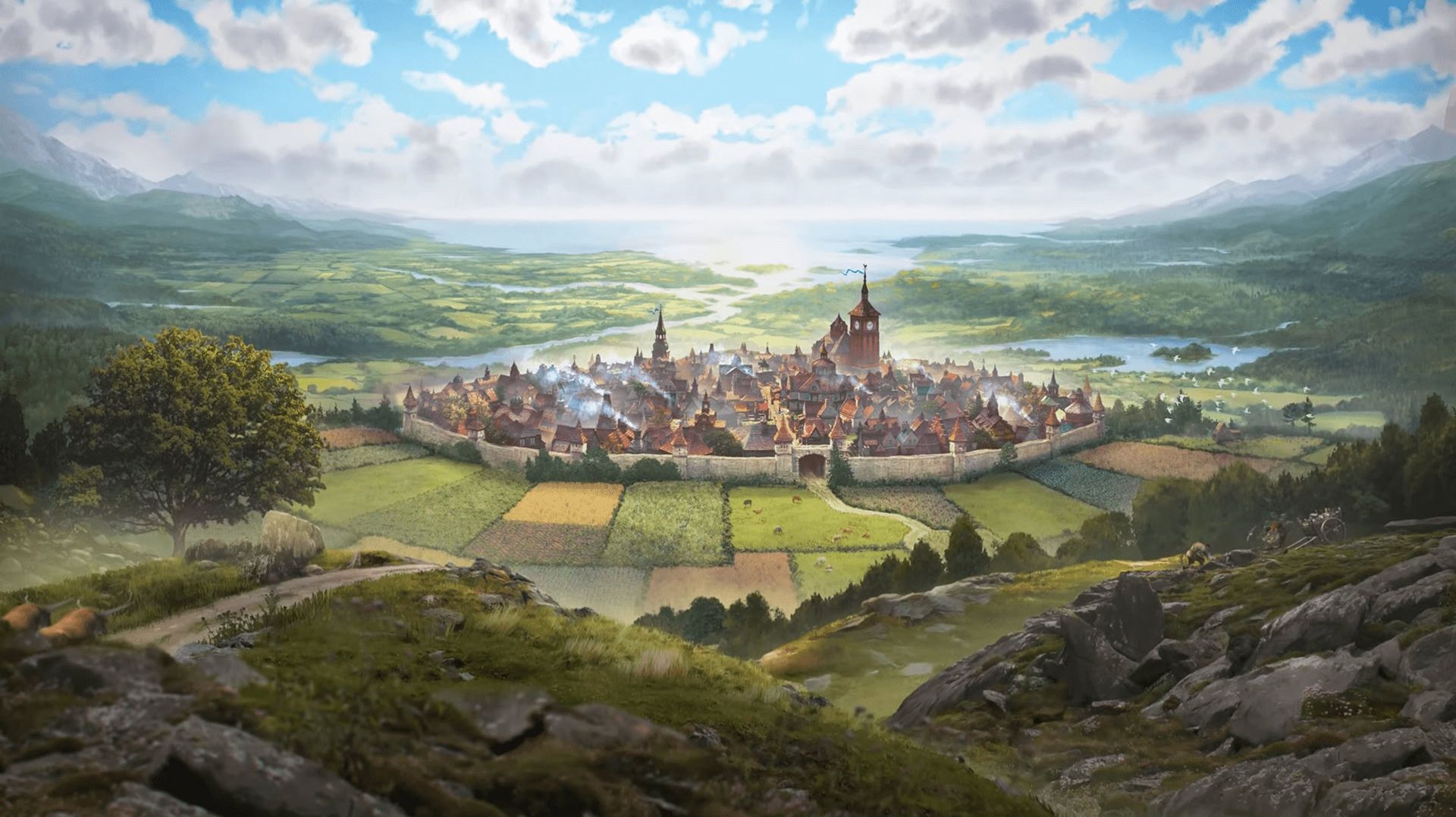 Я начал печь хлеб и спас жителей от голода! Прохождение Farthest Frontier