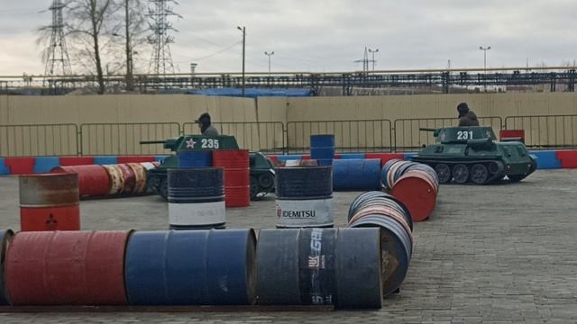 Детский аттракцион в наше время