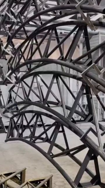 Так создаются наши шатры!