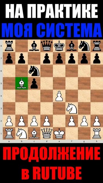 Шахматы ♕ НИМЦОВИЧ МОЯ СИСТЕМА НА ПРАКТИКЕ  ♕ #shorts №41