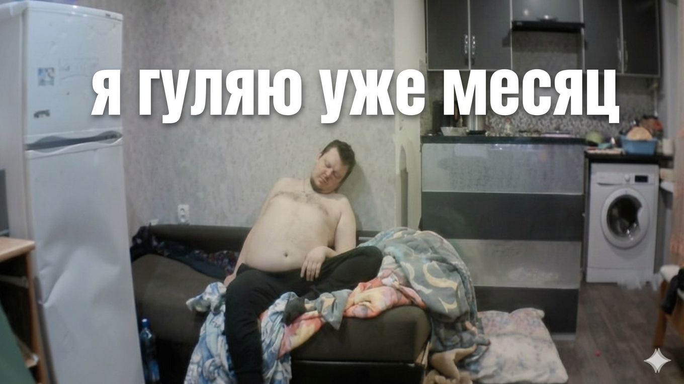 Бухаю месяц