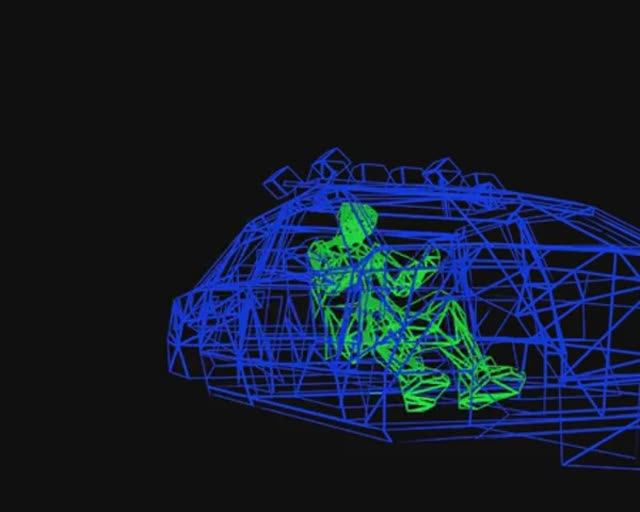 GTA3 Wire Frame - Car Jacking #1