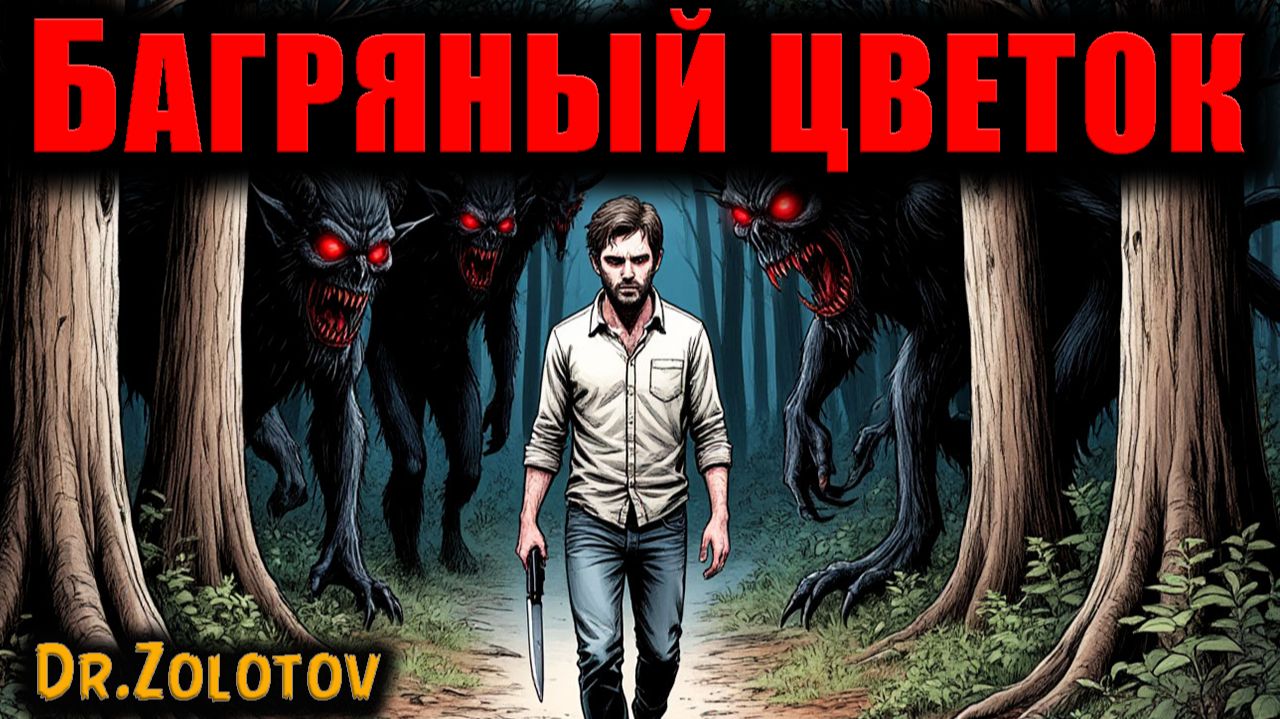 БАГРЯНЫЙ ЦВЕТОК | Страшные истории