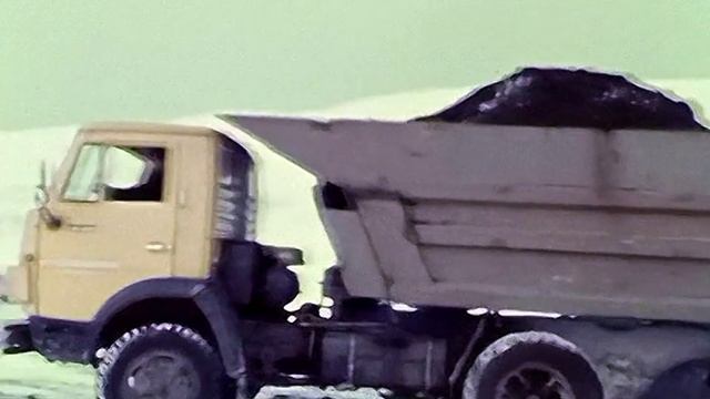 1986 год. Тюменская область. Вывоз органических удобрений на поля