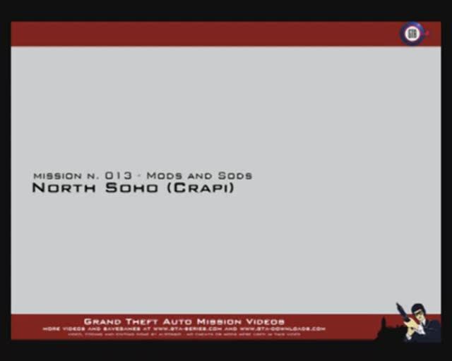GTA London 1969 Mission #13 - Crapi in North Soho