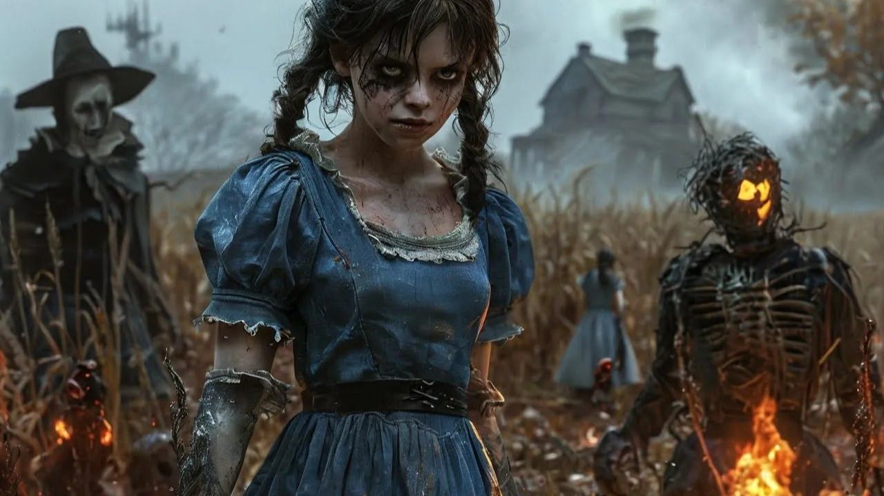 "Ария Дороти" Horror. Волшебник Изумрудного города(Страны ОЗ).Gothic metal version.