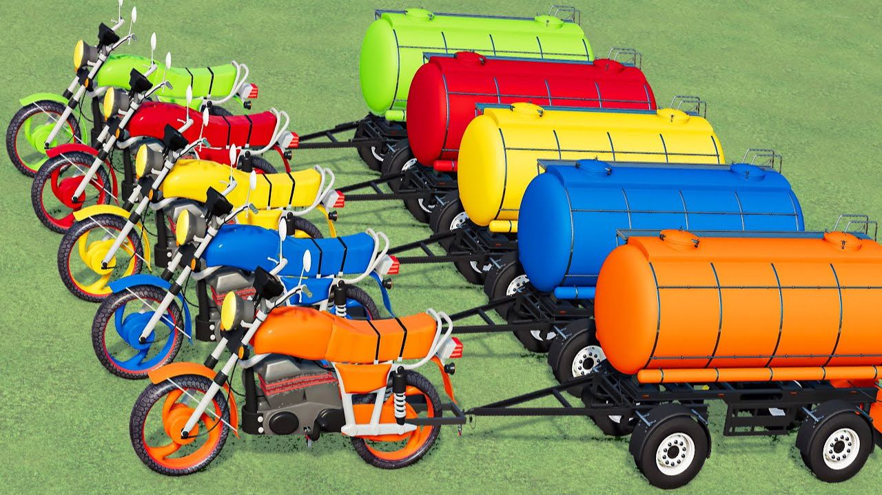 МАШИНКИ ВИДЕО ПРО МАШИНКИ КАТАЕМСЯ НА МОТОЦИКЛАХ ЦВЕТНЫЕ МАШИНКИ ИГРУШКИ МАШИНКИ